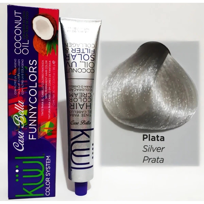 Tinte Küül Fantasia Funny colors tono plata para cabello