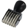 EZBUYGO 6 Digit Roller Stamp 4mm Plastic Office Changeable Number