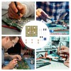 TVETE Soldering Practice Kit Flashing Lamp Electronic Circuit Board Tool