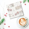 Glick Luxury Christmas Napkins, Pack 20, 3 Ply, All Aboard