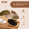lampox Hair Brush, Boar Bristle Brush for Women, Men, Children,