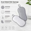 Kitchen Drying Mat Combo - Diatomite Mat - Dish Scrubber