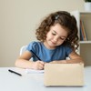 JEFURE Pencil Case, Pencil Case Corduroy Fabric, Large Capacity Pencil