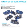 6pcs LM2596 Step Down Buck Converter DC-DC Adjustable Power Supply