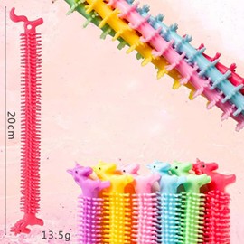 ieron 6pcs Unicorn Stretchy Strings - Sensory Stress Relief Toys for Anxiety, Autism, and Special Needs, 3-12 Boys Girls Toddlers Toy