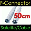 kenable Satellite F Connector Plug to Plug 75 ohm RG59