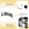 sourcing map Desk Grommet 2 Inch, Zinc Alloy Round Desk