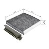 Bosch R5501 Cabin Air Filter with Activated Carbon
