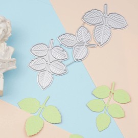 Leaf Cutting Dies for Card Making, Cutting Dies Cut Stencils for DIY Scrapbooking Photo Album Decorative Embossing Paper Dies for Card Making Templated, Scrapbooking Die-Cuts
