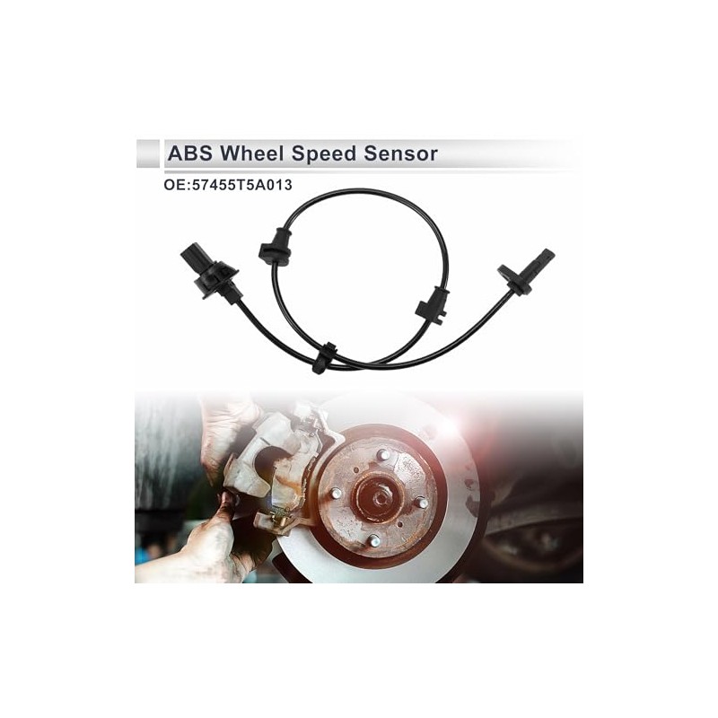 Sensor de velocidad de rueda delantera izquierda ABS para Honda