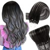 Easyouth Real Hair Extensions Micro Ring Balayage Hair Extensions Micro