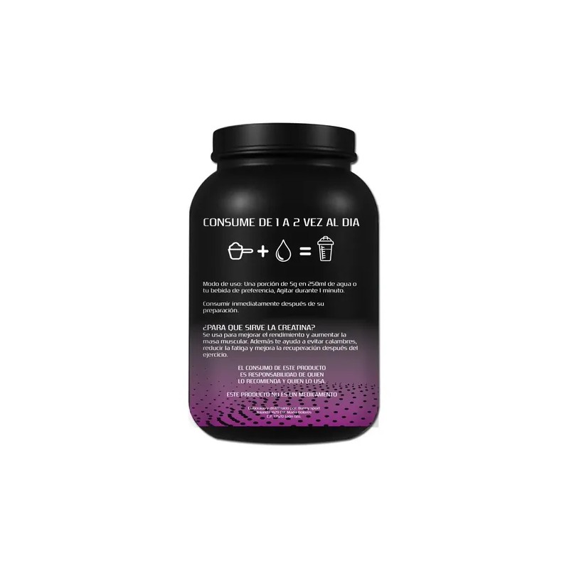 Creatina Monohidratada Fast Protein 1kg 200 Servicios Varios