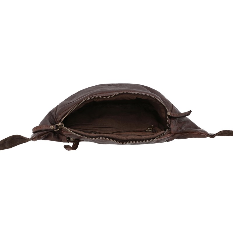 Gusti Spencer Leather Belt Bag, Bum Bag for Men and