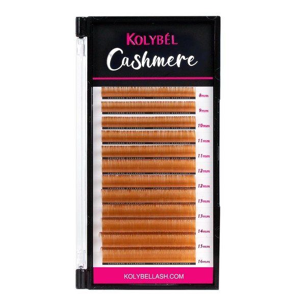 Kolybel Colored Premium Eyelash Extensions 0.03 D Curl 8-16mm Mixed