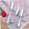 PACKOVE 3PCS Refillable Pump Bottles 15ML 30ML 50ML Small Travel