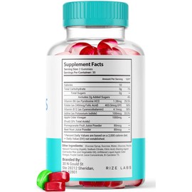 rize labs (5 Pack) Super Slim Keto Gummy Bears Super Slim Keto Gummies (300 Gummies)