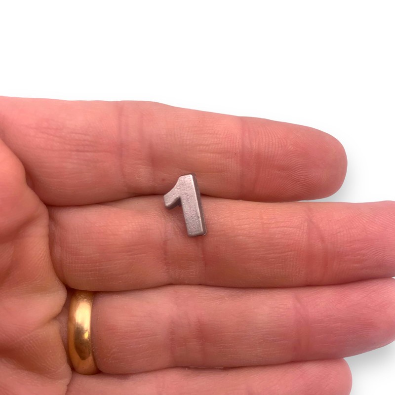 Number 1 One Lapel Pin by StockPins