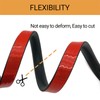 PACIXU Solid Rubber Weather Stripping, Self-Adhesive EPDM Rubber Seal Strip