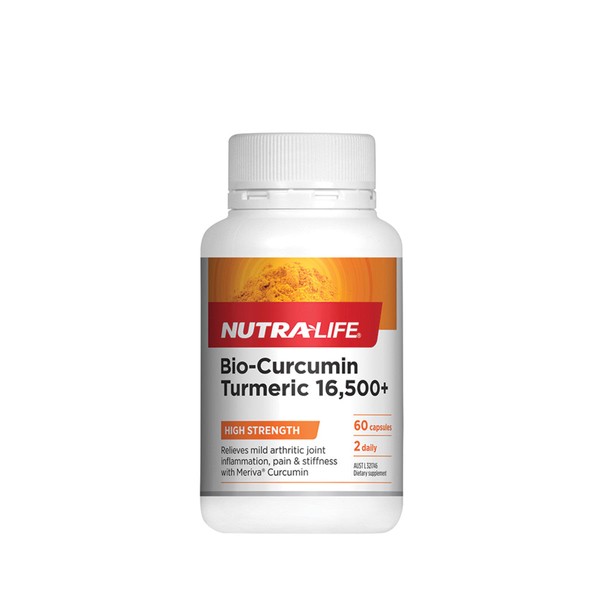 NutraLife Bio-Curcumin Turmeric 16,500+ 60 Capsules