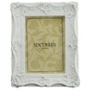 Chelsea Swept White Photo Frame 5x7