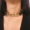Chunky Gold Necklace Chunky Necklaces for Women Gold Statement Necklace