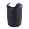 Cosmetic Bin with Swing Lid, Bathroom Bin, Shatterproof in Various