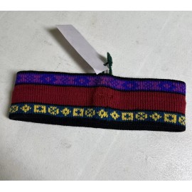 Black Sheep New Wool Okemo VT Large Headband Black Sheep Woolen Mills USA Made Ski Resort