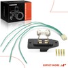 A-Premium HVAC Blower Motor Resistor with Wire Harness Kit Compatible