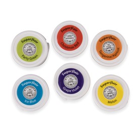 Sugarflair Spectral Rainbow Colours Paste Food Colouring Set 6x 25 Gram