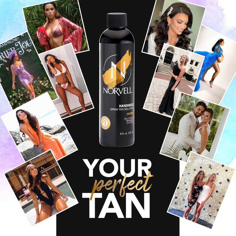 Norvell Spray Tan Solution Cosmo 8 fl oz – Professional
