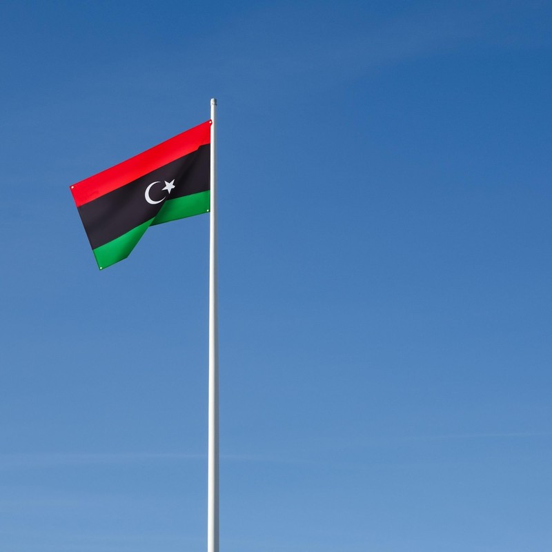 Runesol Libya Flag, 91 x 152 cm, 4 Eyelets, One