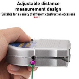 Ribinuod Retractable Plumb-Bob, Automatically Stretch Line Stabilize Magnetic Plumb- Tool, Magnetic Retractable Plum-Bob 1PCS