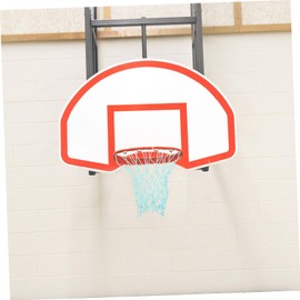 BIUDECO Outdoor Indoor Basketball Net Heavy Duty Iron Frame Luminous Net for Hoop