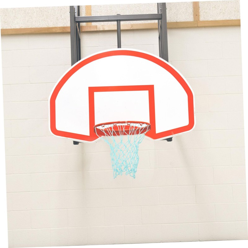 BIUDECO Outdoor Indoor Basketball Net Heavy Duty Iron Frame Luminous