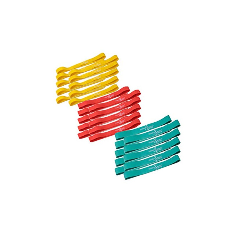 Dittmann Rubber Band Strength Fitness Band Fitness Loop Expander, multicolour