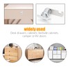 Qjaiune Thumb Operated Offset Cam Lock 3/4 Inch Cylinder &