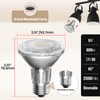 Lamptobe 6W PAR20 LED Range Hood Light Bulbs Warm White