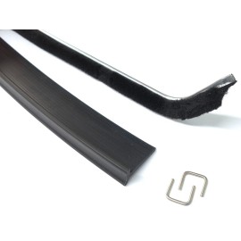 COUNTERPART AUTOMOTIVE 1947 1948 1949 1950 CHEVY GMC TRUCK DOOR WINDOW FELTS STAINLESS SET 47-45982