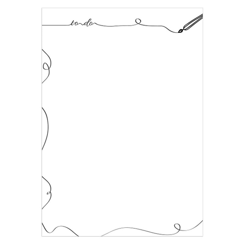 PRICARO 10 x A7 Pen Magnetic Notepad