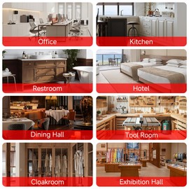 OWODI 20 Pack 1-1/4 Inch Overlay Soft Close Cabinet Hinges for Face Frame Cabinet Door Concealed Hinge 105 Degree 3D Technology 35mm Cup Diameter with Screws, Home Decoration, Engineering, Hotel