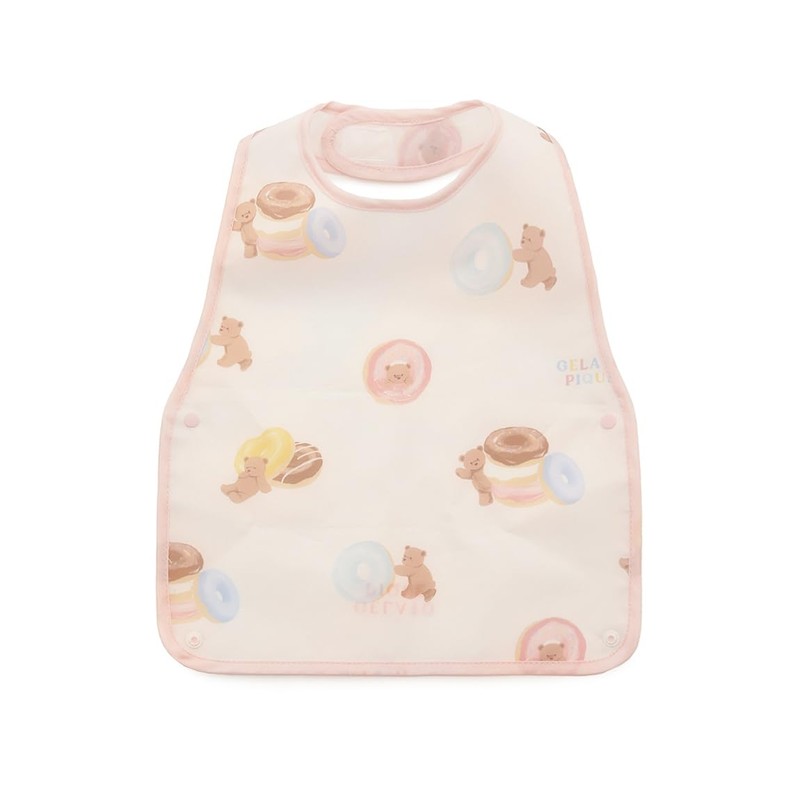 Gelato Pique PBGG252446 Baby Donut Bear Pattern Meal Style, Pink