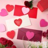 Roowest 600 Sheets Valentine's Day Heart Shaped Sticky Notes Heart