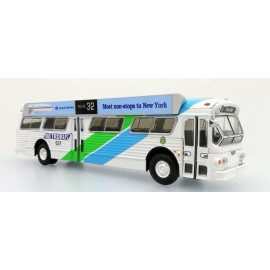 Iconic Replicas 1:87 Flxible 53102 Transit Bus w/ Bat Wings: Miami Dade Transit