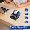 58mm Thermal Receipt Printer Desktop USB&BT Wireless Connection Printer Barcode