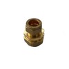 WRAS 22mm to 15mm Reducer - Brass Compression Reducing Connector,