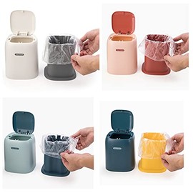 9 rollos de bolsas de basura para mini basura, 9 unidades para dispensador de basura de 1,5 l/0,40 galones