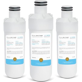 AQUWOW AW-LT1000P Refrigerator Water & Air Filter LT1000PC– Compatible with LG LT1000P, LMXS28626S, LFXS26973S, LFXS26596S, LFXS28596S, ADQ74793501, ADQ74793502 (3)