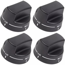 Scaroo PB010206 Top Burner Knob VGSC, VGRC, VGRT, AP5315463, 952591,VKNPB01