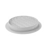 5 Inch / 125 mm White Vent Cover - Aluminum