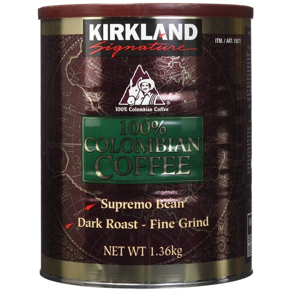 Kirkland Signature 100% Colombian Dark Roast - 1.362kg